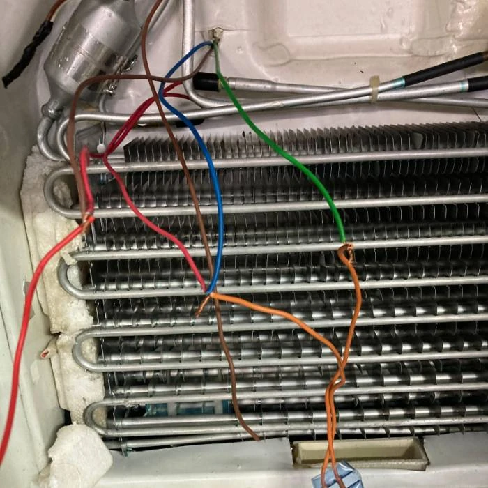 Freezer Evaporator Ice Buildup Repair